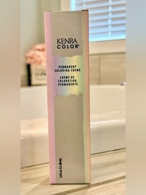 NEW 🆕 Kenra Permanent Coloring Creme 5NUA. Light Brown • Natural Ultra Ash. 3OZ